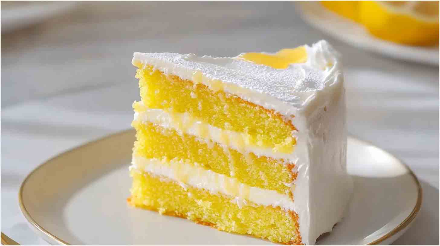 Lemon Curd Cake