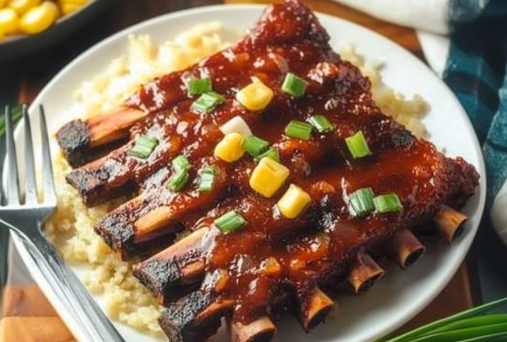 Slow Cooker Hawaiian Ribs