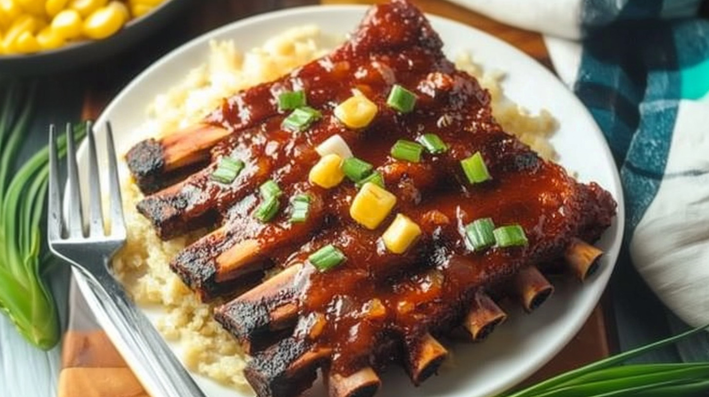 Slow Cooker Hawaiian Ribs