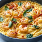 Tuscan Shrimp Pasta