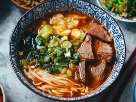 Taiwanese Beef Noodle Soup