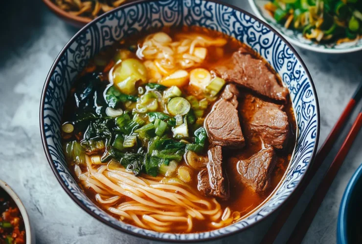 Taiwanese Beef Noodle Soup