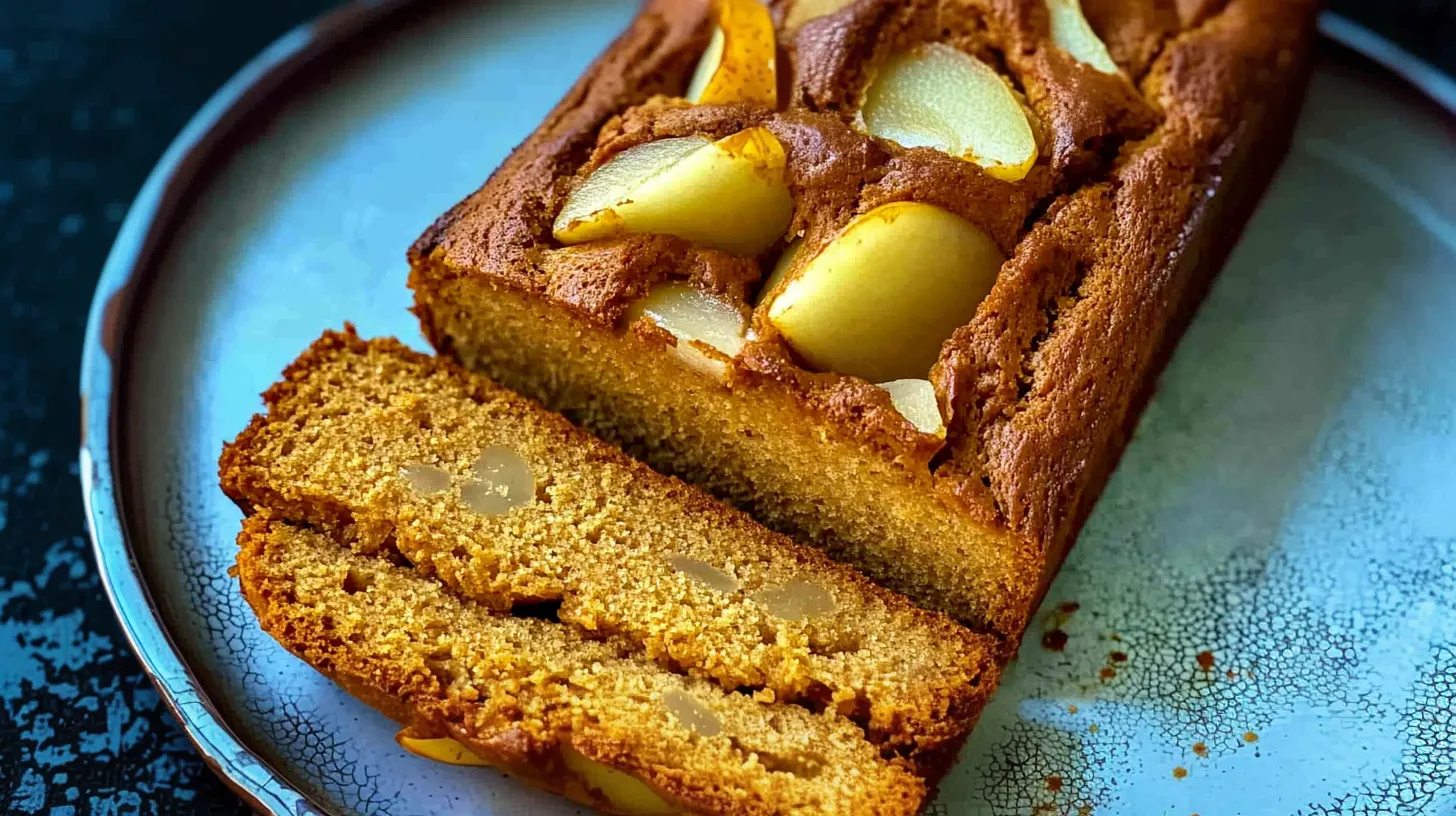 Pear and Ginger Loaf