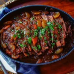 brisket with braised onions