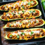 Stuffed Zucchini Boats
