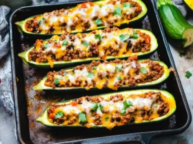 Stuffed Zucchini Boats