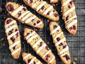 Cranberry Orange Biscotti