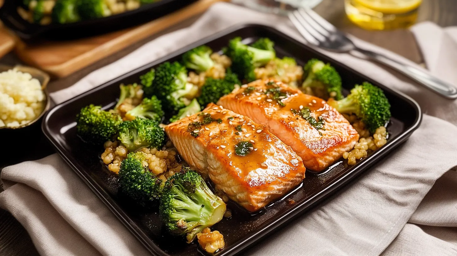Salmon and Broccoli