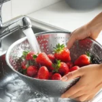 Wash Strawberries
