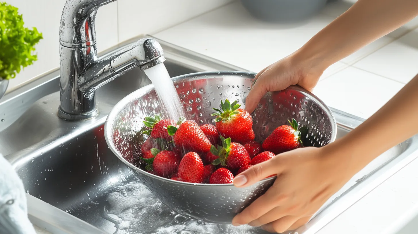 Wash Strawberries