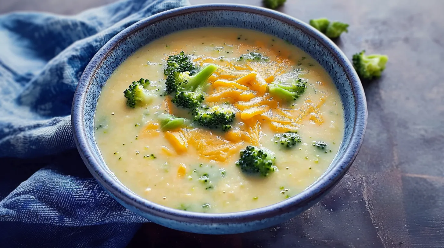 Broccoli Cheddar Soup