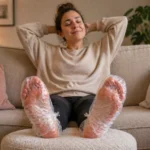 She Put Plastic Bags Over Her Feet - The Reason Why Will Have You Doing The Same