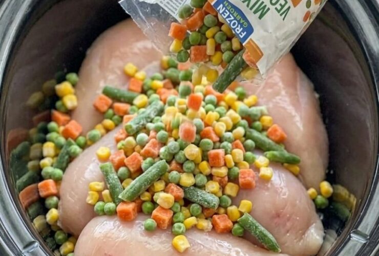 Chicken Pot Pie Noodles