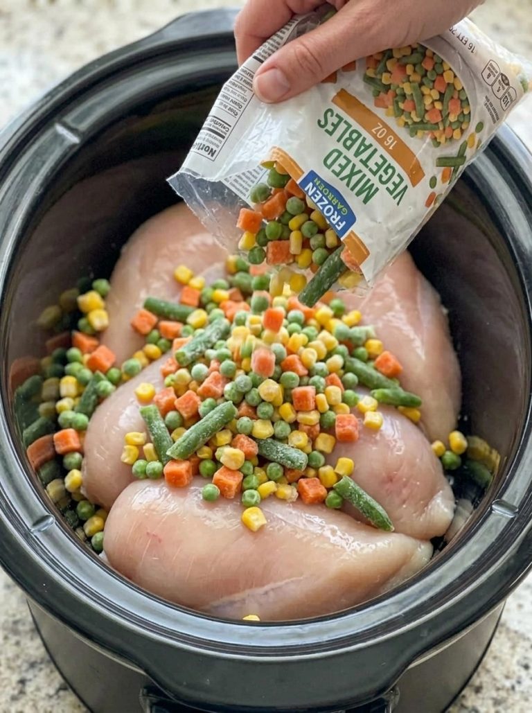 Chicken Pot Pie Noodles