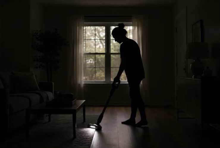 Here’s Why You Should Try Cleaning With The Lights Off
