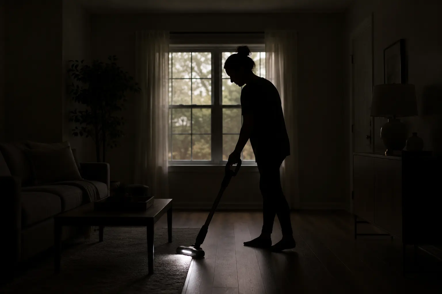 Here’s Why You Should Try Cleaning With The Lights Off