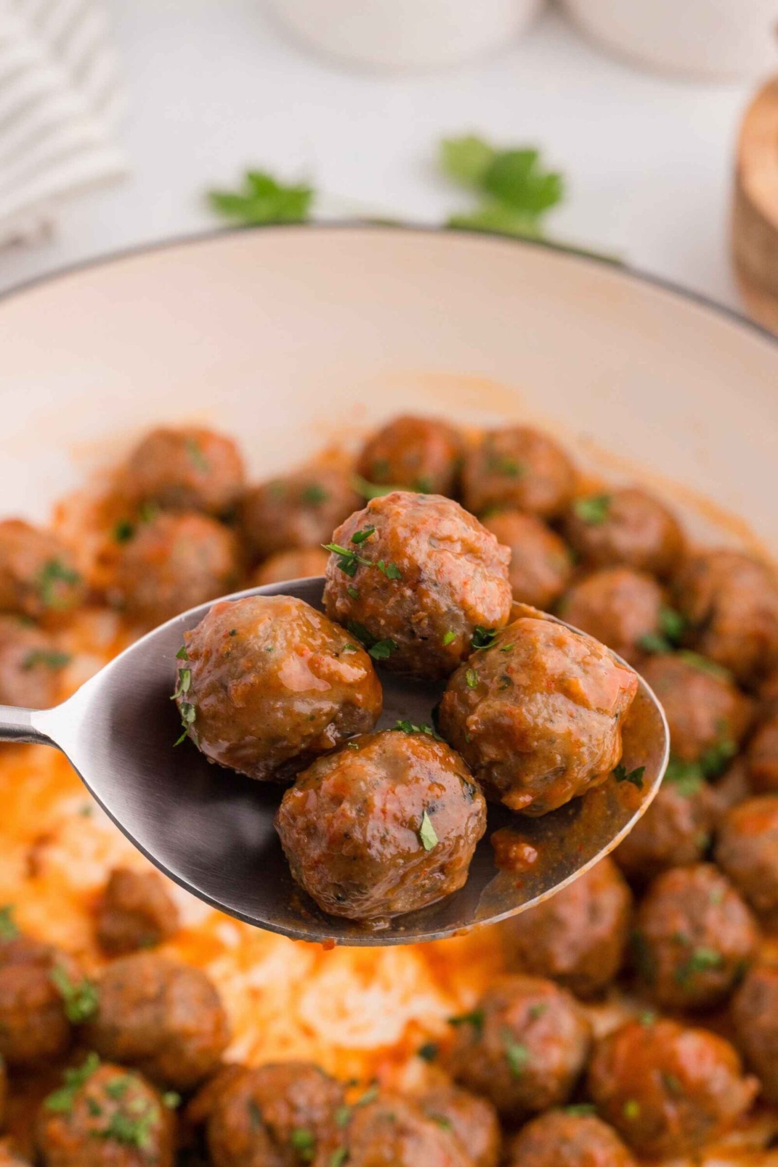 Sriracha Meatballs