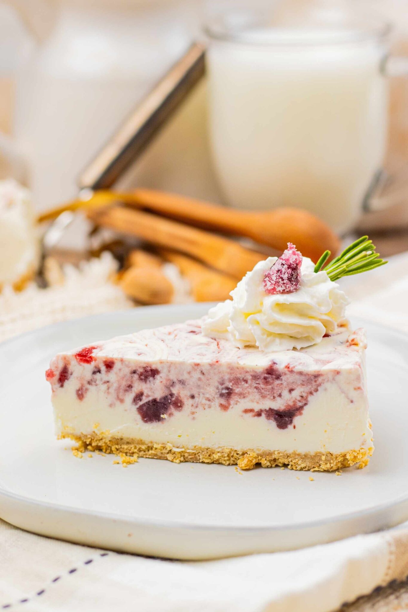 Cranberry Cheesecake