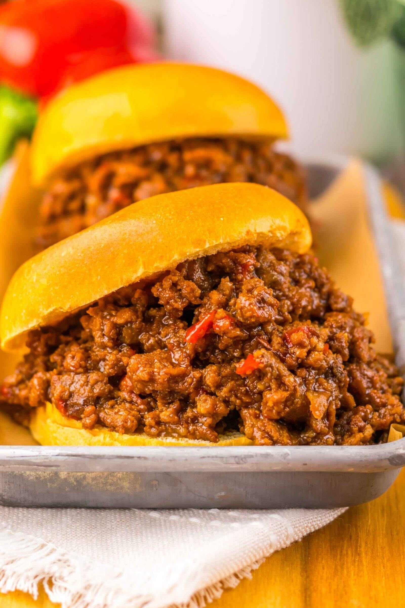 Crockpot Sweet Chili Sloppy Joes