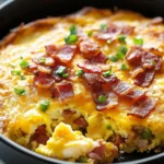 Bacon Egg and Hash Brown Casserole for a Lazy Weekend Breakfast