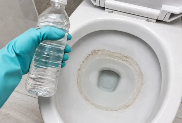 Why Are People Putting Vinegar in Their Toilet Bowls