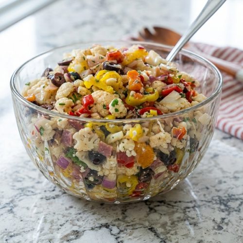 Marinated Cauliflower Salad