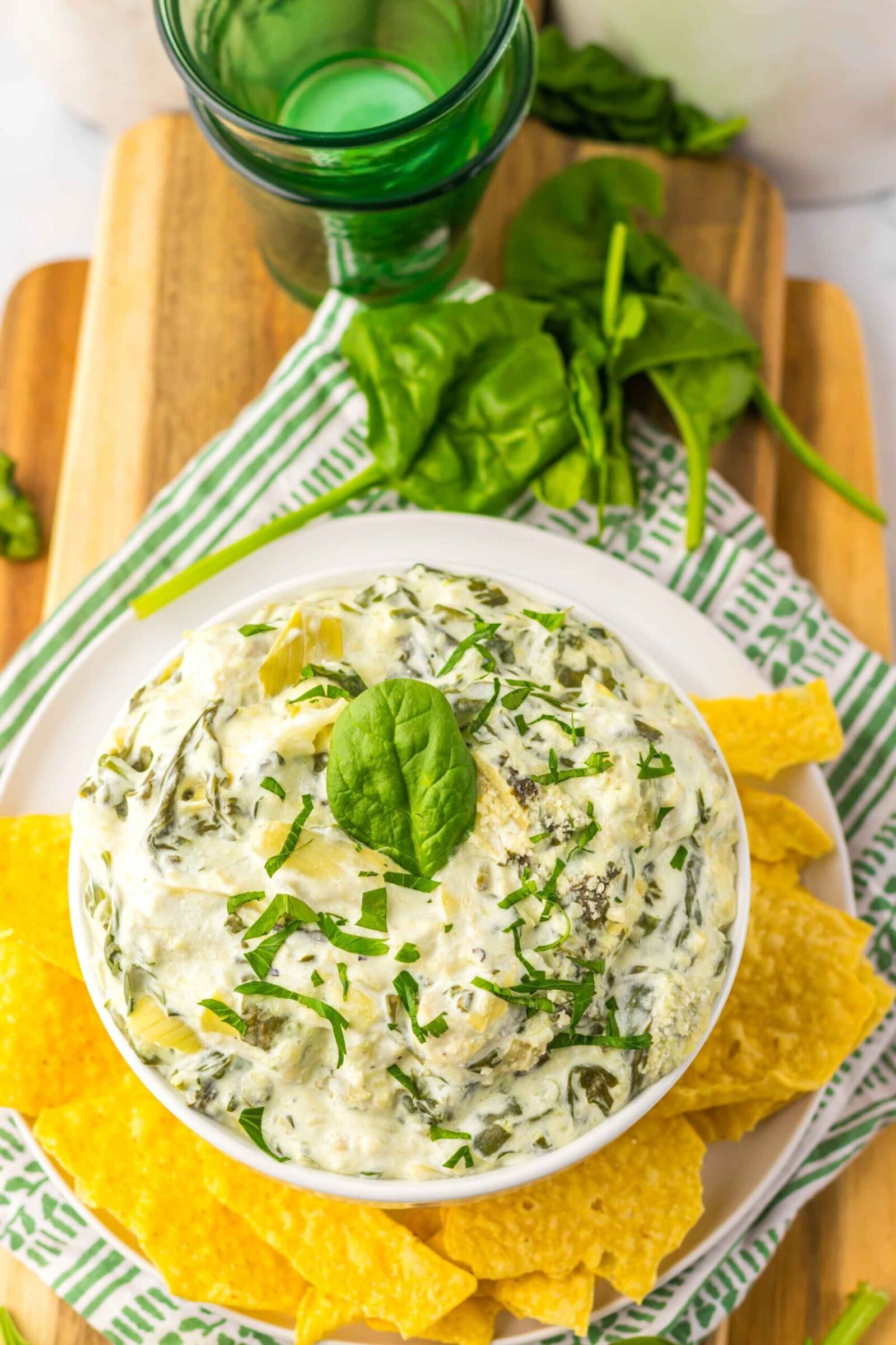 Crockpot Spinach Artichoke Dip