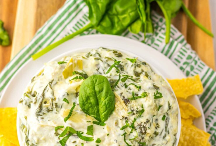 Crockpot Spinach Artichoke Dip