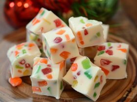 Easy Christmas Gumdrop Nougat Candy