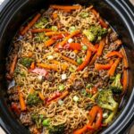 Slow Cooker Beef Ramen