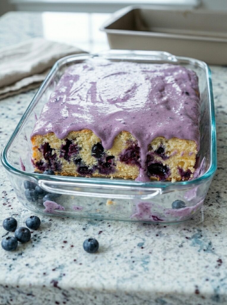 Bea’s Blueberry Sheet Cake
