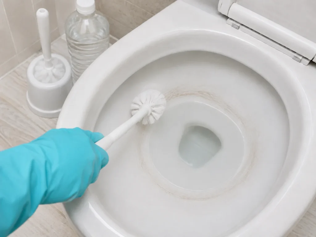 Why Are People Putting Vinegar in Their Toilet Bowls
