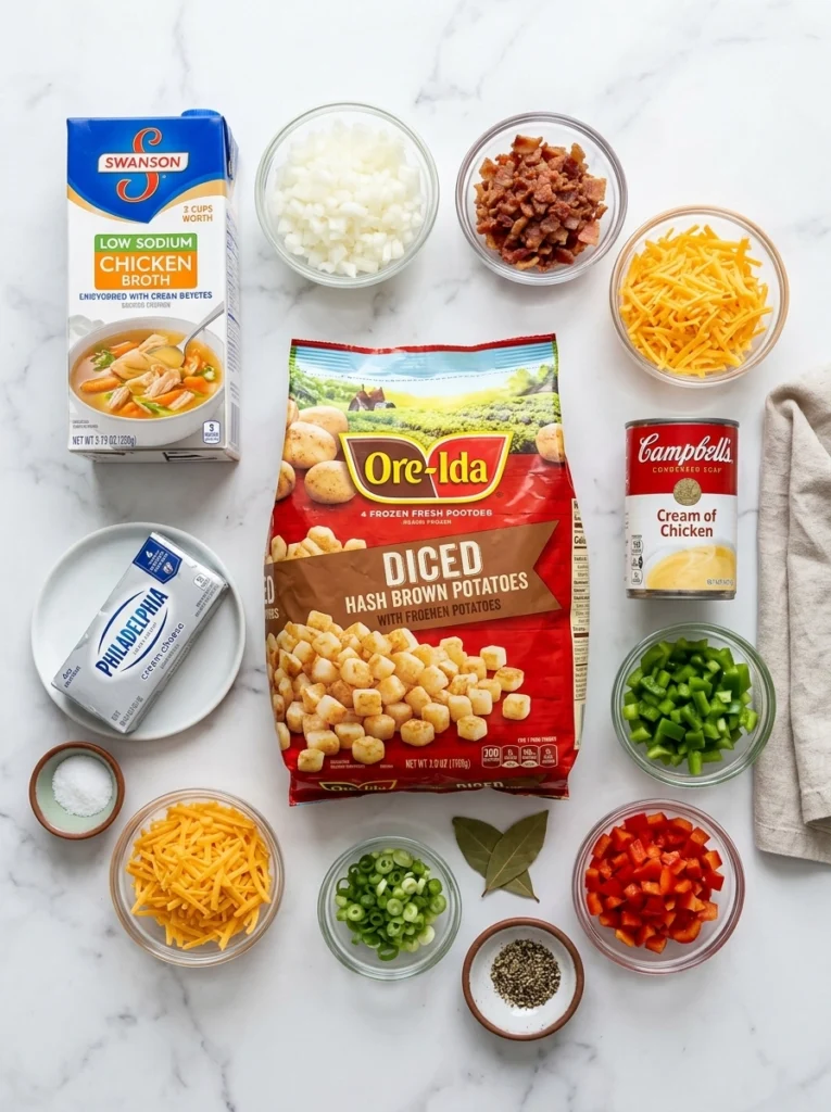Paula Deen’s Crockpot Potato Soup
