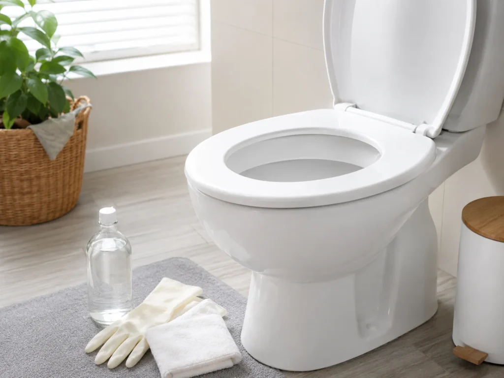 Why Are People Putting Vinegar in Their Toilet Bowls
