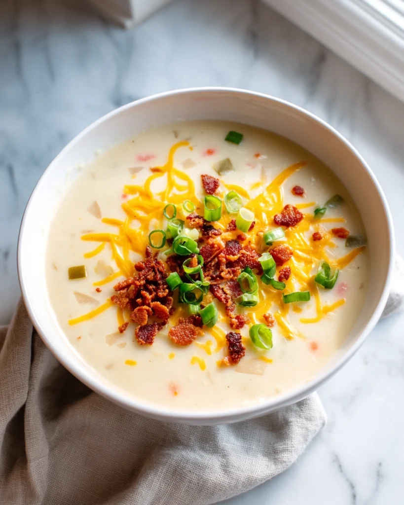 Paula Deen’s Crockpot Potato Soup
