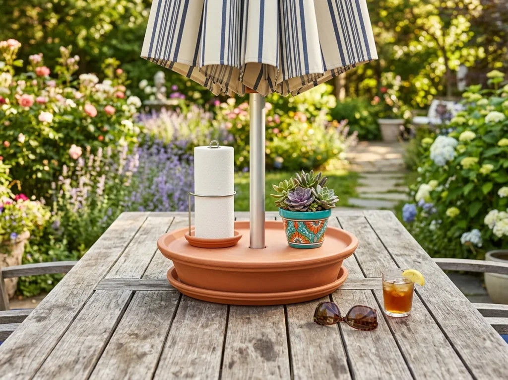 She Lays A Tarp Over Her Deck for This And Other Brilliant Summer Backyard Ideas!
