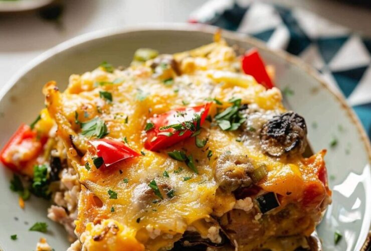 Crockpot Christmas Breakfast Casserole