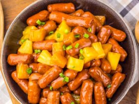 Crockpot Sticky Teriyaki Little Smokies