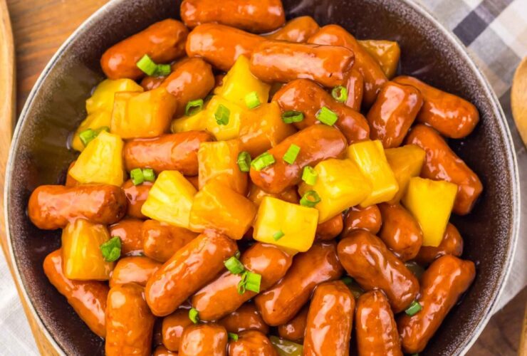 Crockpot Sticky Teriyaki Little Smokies