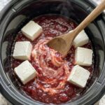 4-Ingredient Slow Cooker Strawberry Cheesecake Dip