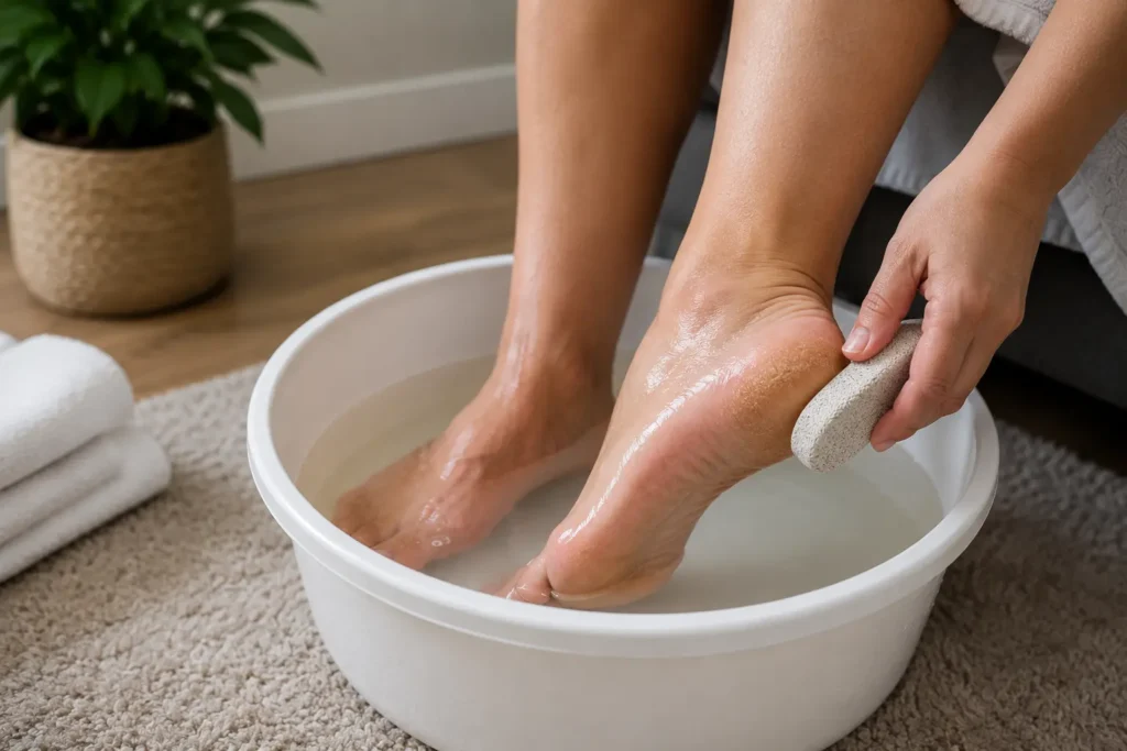 Here’s What Happens When You Soak Your Feet In Vinegar — And Why So Many People Are Trying It