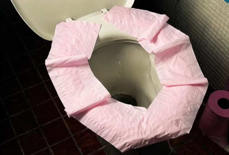 Putting Toilet Paper on the Seat Does the Opposite of What You Think