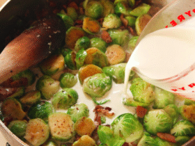 This is the reason why you should always cook your Brussels sprouts in milk!