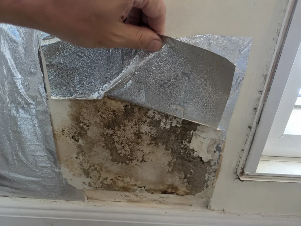 People Are Taping Aluminium Foil To Their Walls