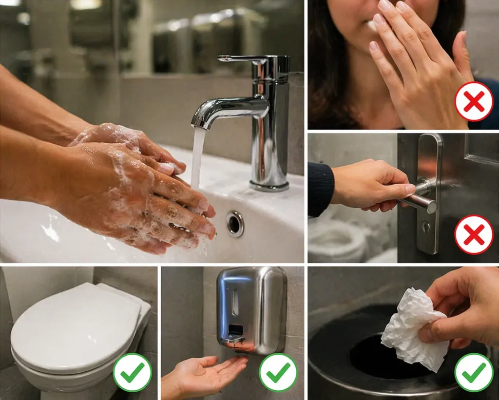 Putting Toilet Paper on the Seat Does the Opposite of What You Think