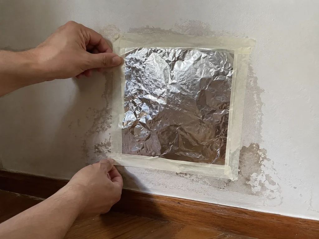 People Are Taping Aluminium Foil To Their Walls