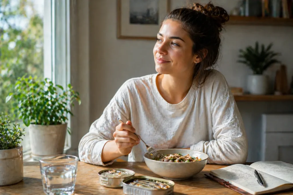 She Ate Nothing But Canned Fish For 1 Week