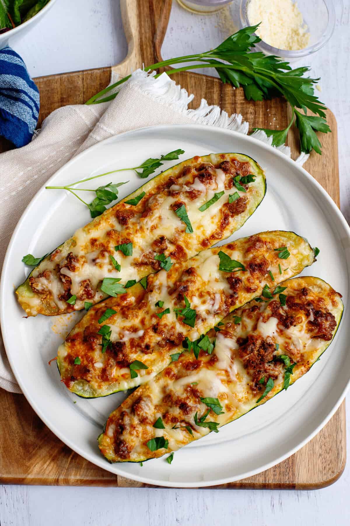 Zucchini Stuffed